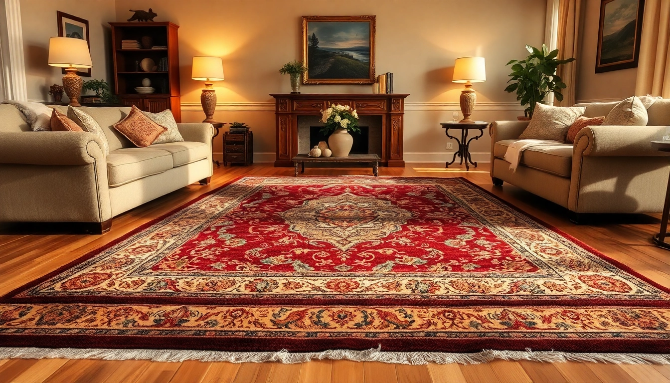 Admire Zemmour Vintage rugs that enhance a cozy living room with rich textures.