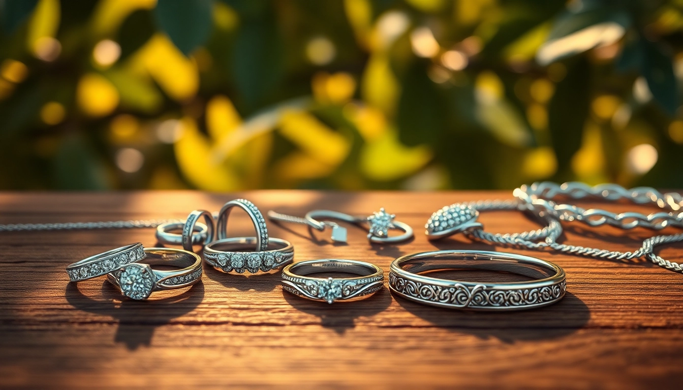 Showcase of exquisite silver jewelry pieces highlighting their intricate designs and craftsmanship.