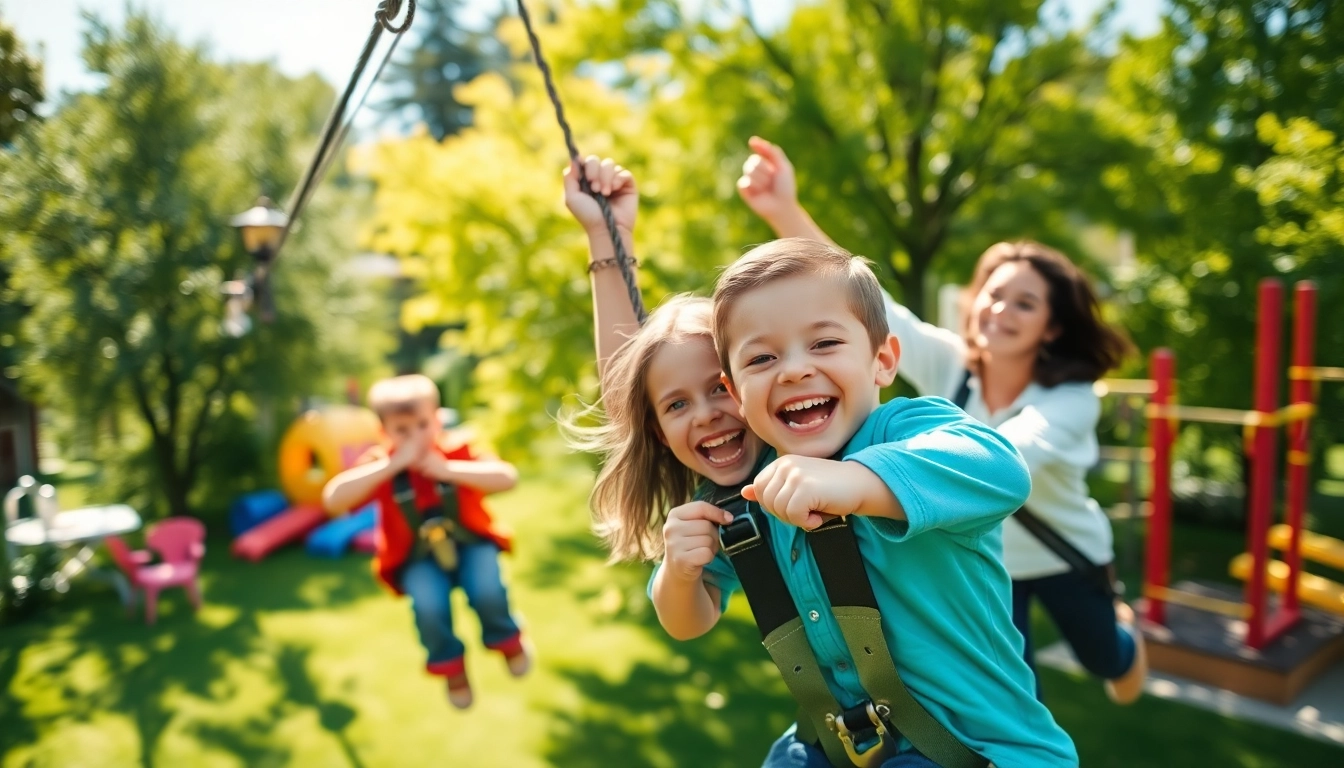 Engaging Families with Safe and Exciting ZIP WIRE KITS for Outdoor Fun