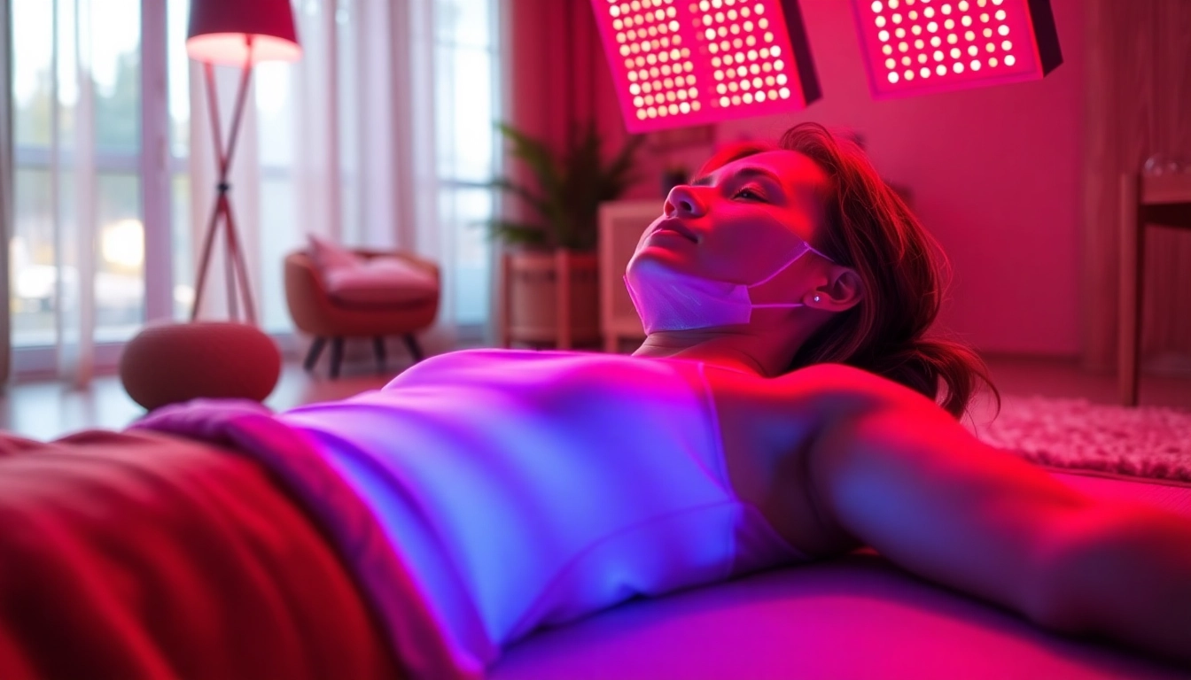 Experience the benefits of the best red light therapy forbody in a relaxing home environment.